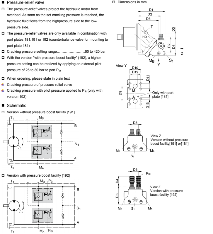 Fixation de moteur fixe à piston axial HD-A2FE .png