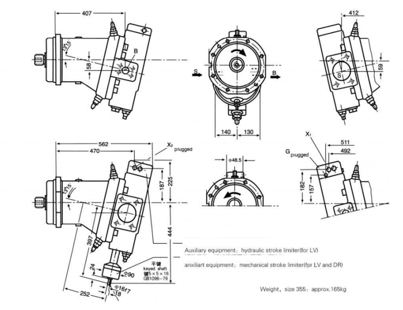 軸向柱塞彎軸設計變數排量幫浦 A7V .png