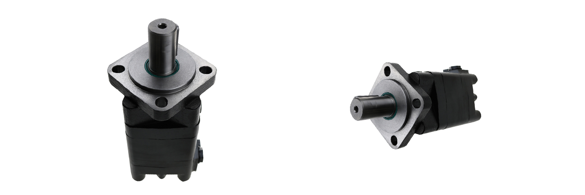 Motore orbitale idraulico OMS 315cm³ Ø32mm per flangia di montaggio a 4 bulloni serie Danfoss 2