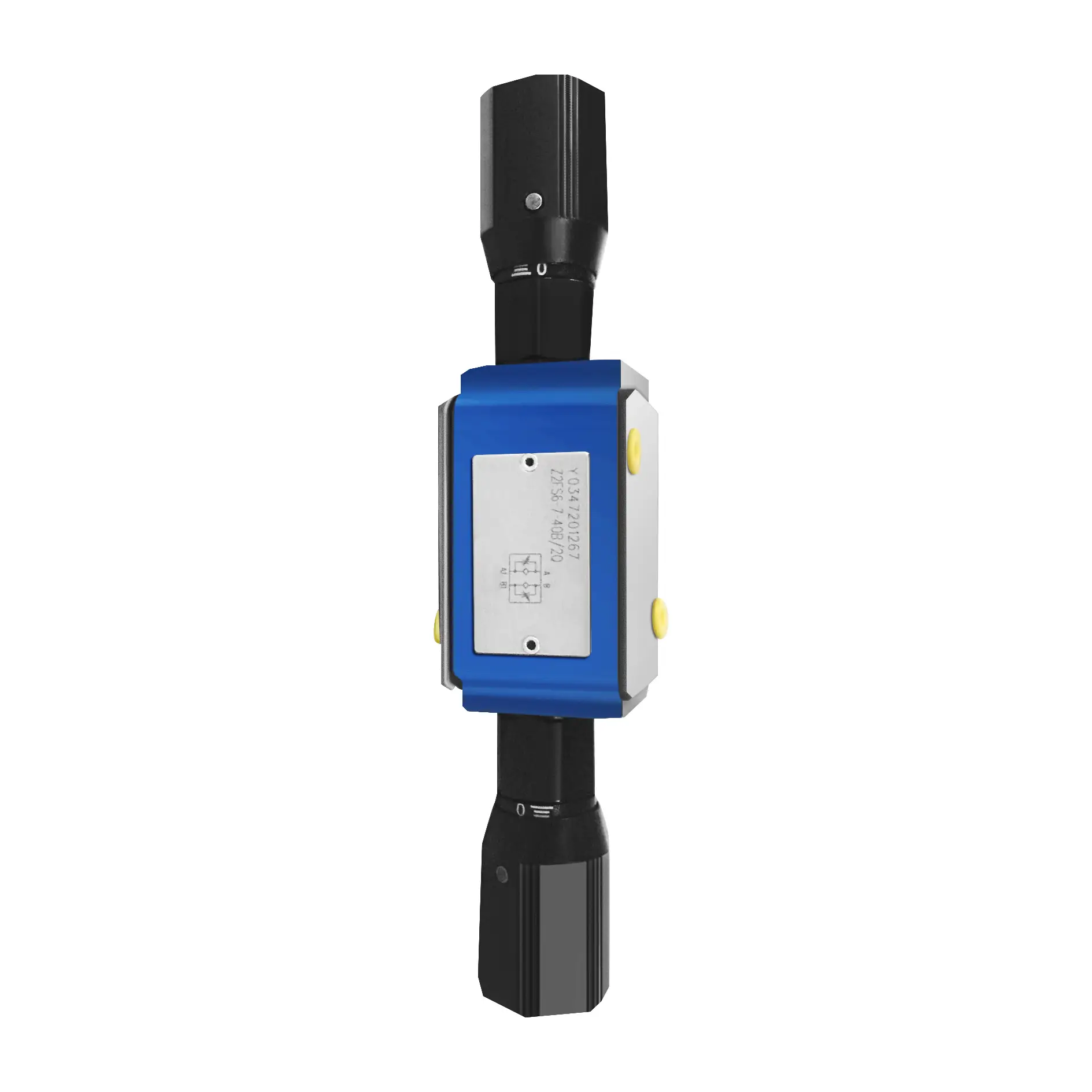 Double throttle check valve Type Z2FS Series 30 for Rexroth 1