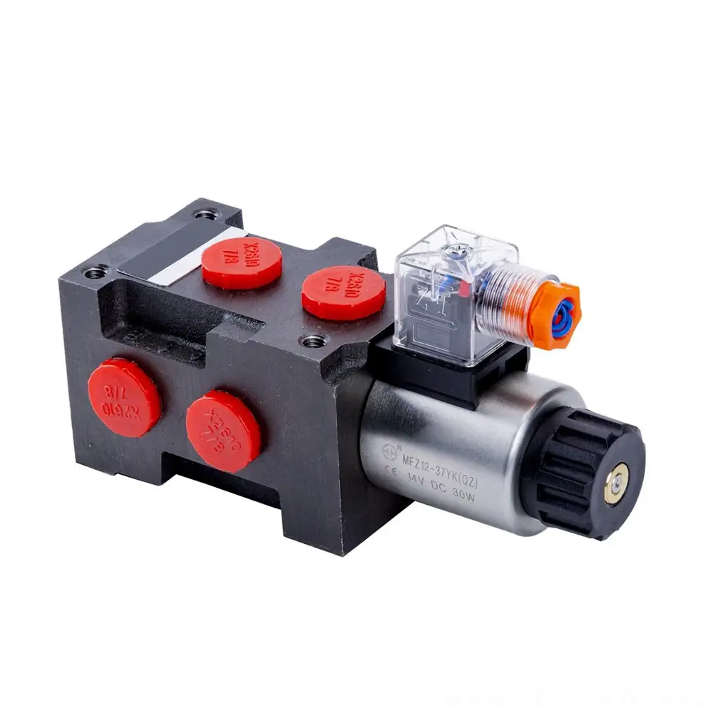 Valvă de deviație a debitului seria V6, valvă de control direcțională CC 12V/24V 1